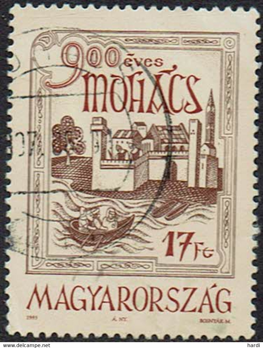 Ungarn 1992, MiNr 4245, Gestempelt - Usati