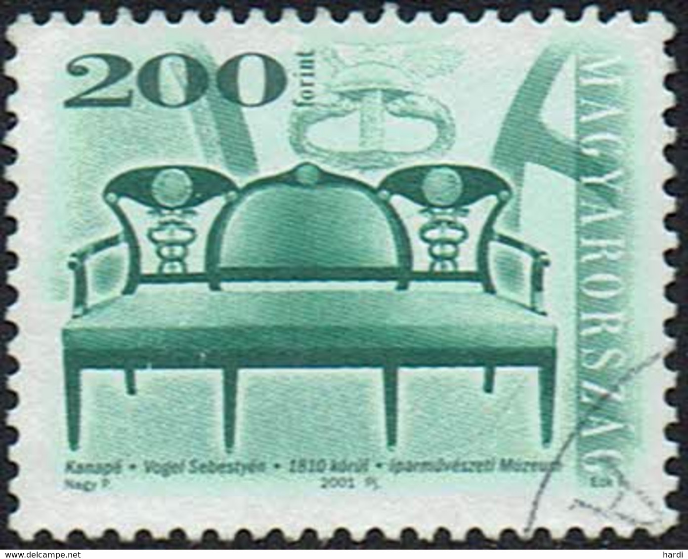 Ungarn 2001, MiNr 4649, Gestempelt - Usati