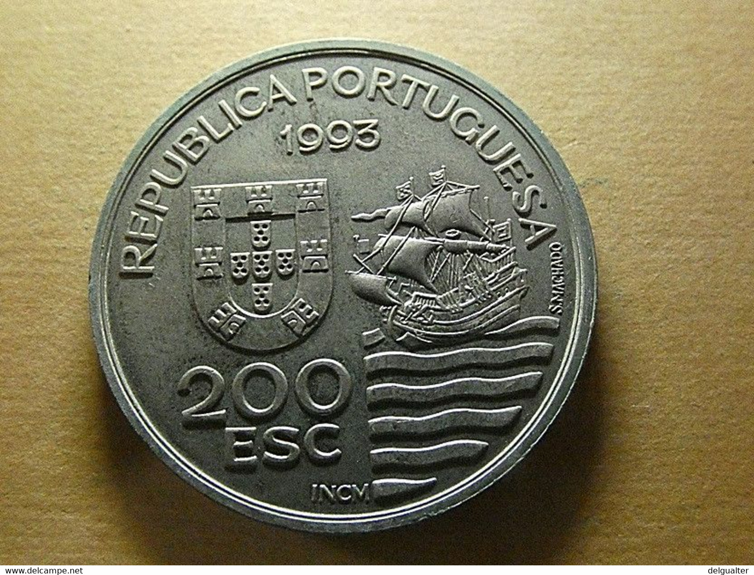 Portugal 200 Escudos 1993 Enviados Daimios Kiushu - Portugal