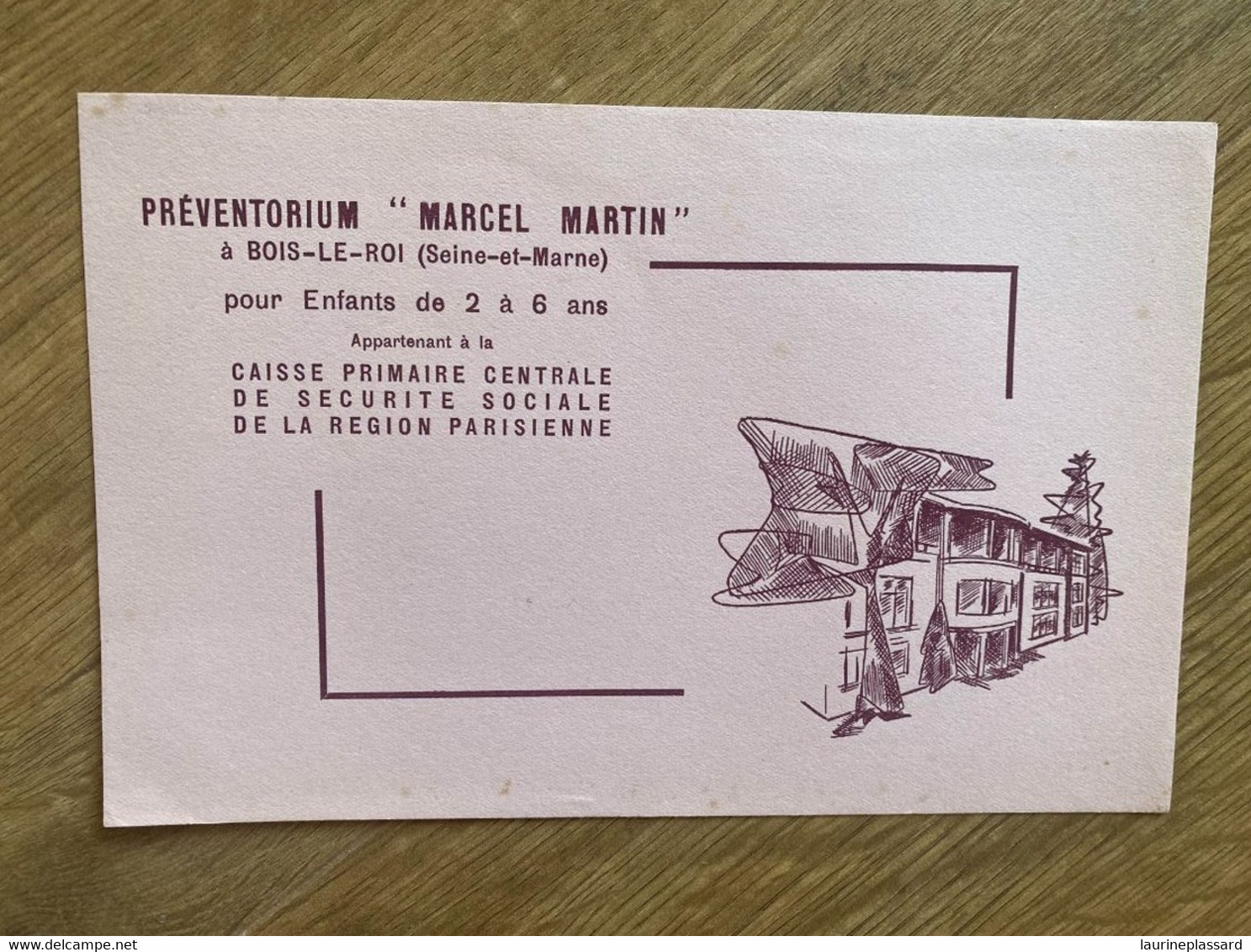 BUVARD PREVENTORIUM " MARCEL MARTIN " - Bank En Verzekering