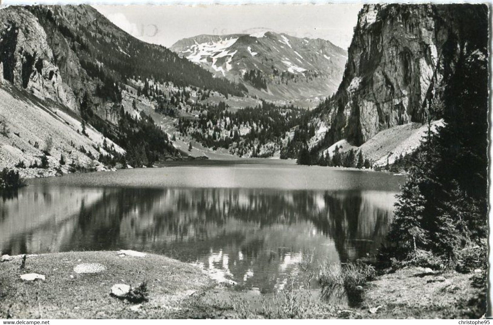 74 .n° 23642 . Magland . Le Lac De Flaine . Vue Generale. Cpsm . - Magland