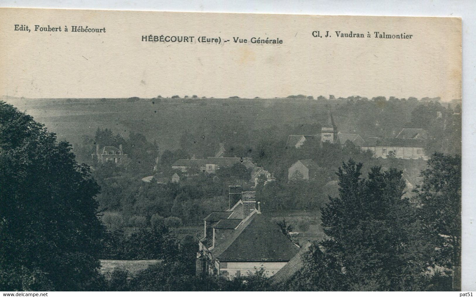 27 - Hébécourt : Vue Générale - Hébécourt