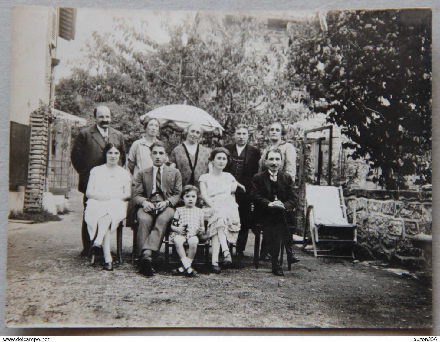 Belley, Fond-de-Vay (Ain), 4 Septembre 1927, Photo Famille - Personas Anónimos