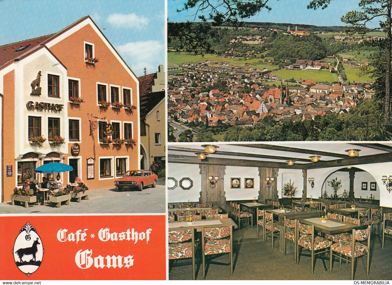 Beilngries - Ringhotel , Cafe Gasthof Gams 1987 - Eichstaett
