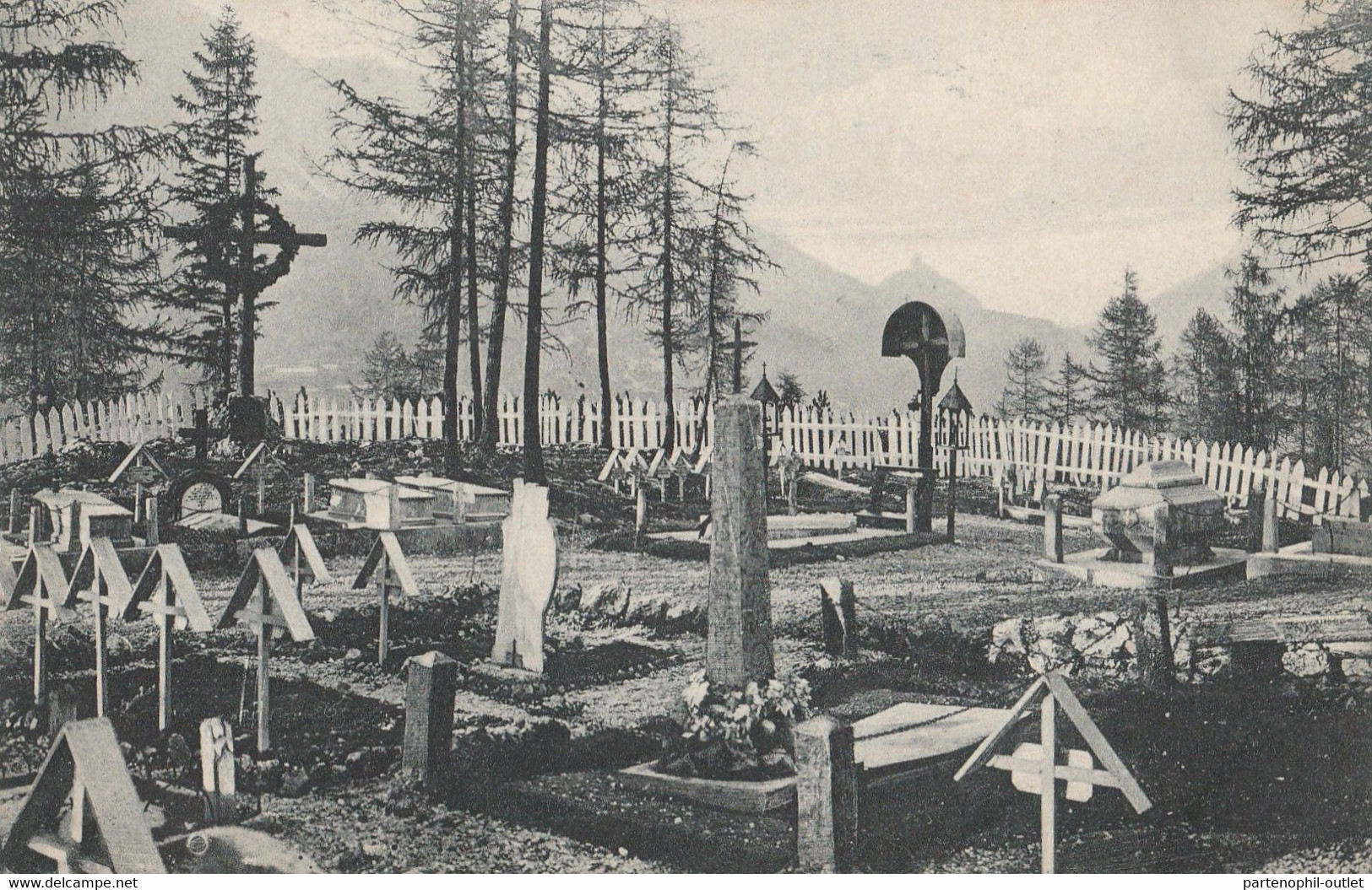 Cartolina - Postcard / Non Viaggiata - Unsent /  Aquile Delle Tofane, Pocol - Cimitero Militare Italiano. - Soldatenfriedhöfen