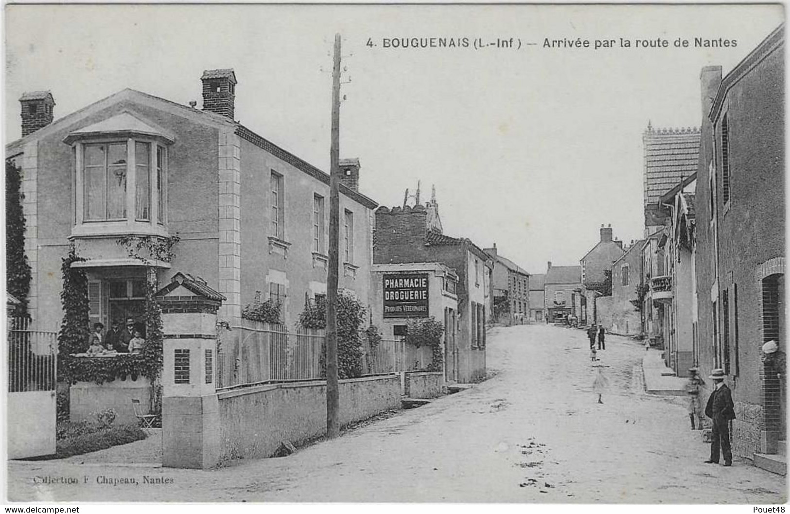 44 - BOUGUENAIS - Arrivée Par La Route De Nantes. - Bouguenais