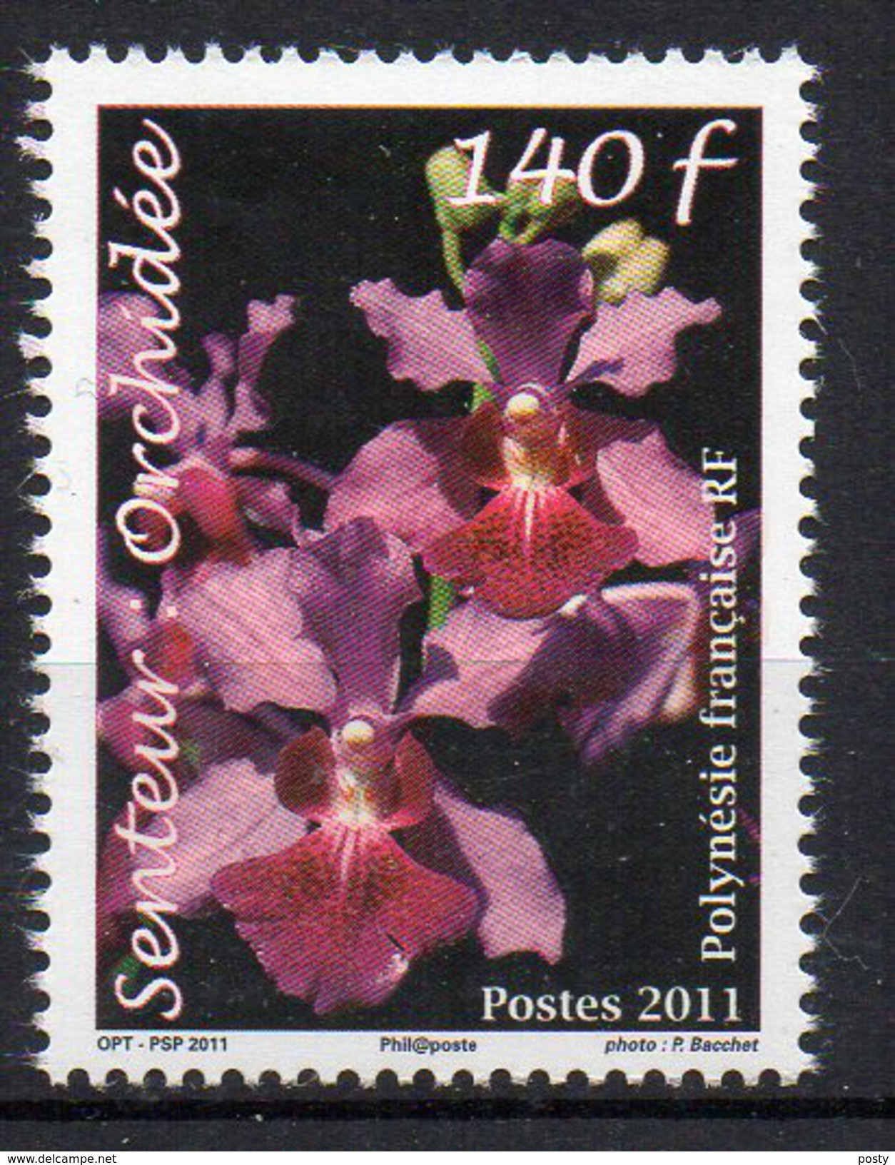 POLYNESIE FRANCAISE - FRENCH POLYNESIA - ORCHIDEES - ORCHIDS - FLOWERS - FLEURS - 2011 - - Neufs