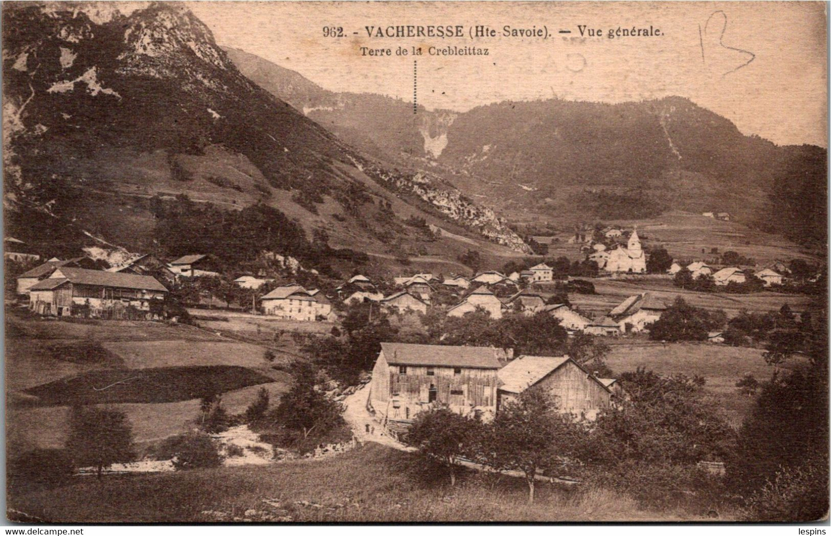 74 - VACHERESSE -- Vue Générale - Vacheresse