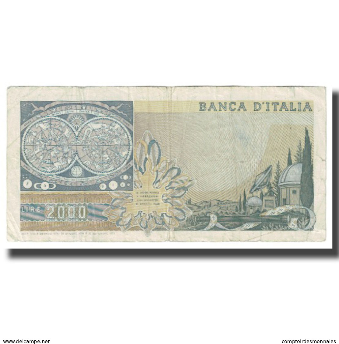 Billet, Italie, 2000 Lire, 1976, 1976-10-22, KM:103c, TB - 2.000 Lire