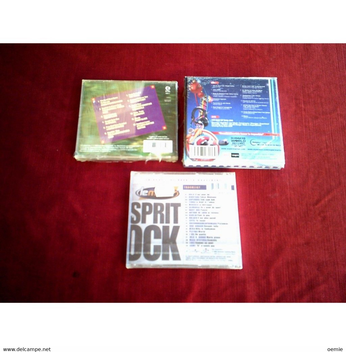 LOT DE 3 CD ALBUM °  LE MOUV  L'ESPRIT DU ROCK +SOUTHERN FRIED ROCK  + WINTER 2010  CD + DVD - Hit-Compilations