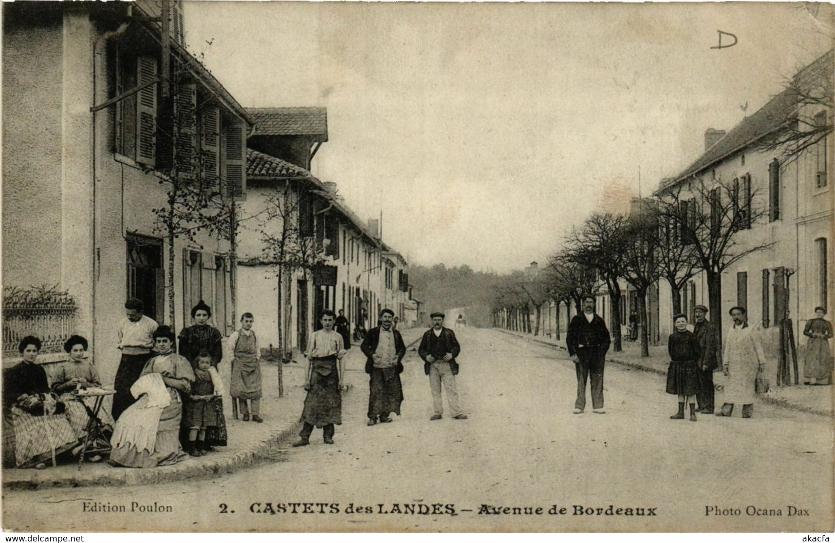 CPA AK Castets - Castets-des-Landes - Avenue De Bordeaux (776945) - Castets