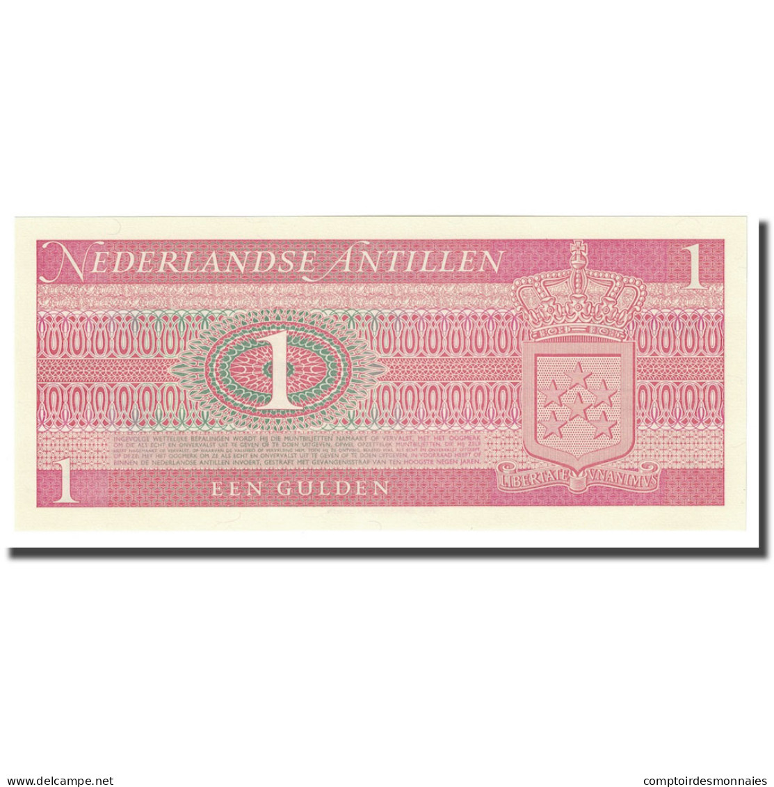 Billet, Netherlands Antilles, 1 Gulden, 1970, 1970-09-08, KM:20a, NEUF - Autres & Non Classés