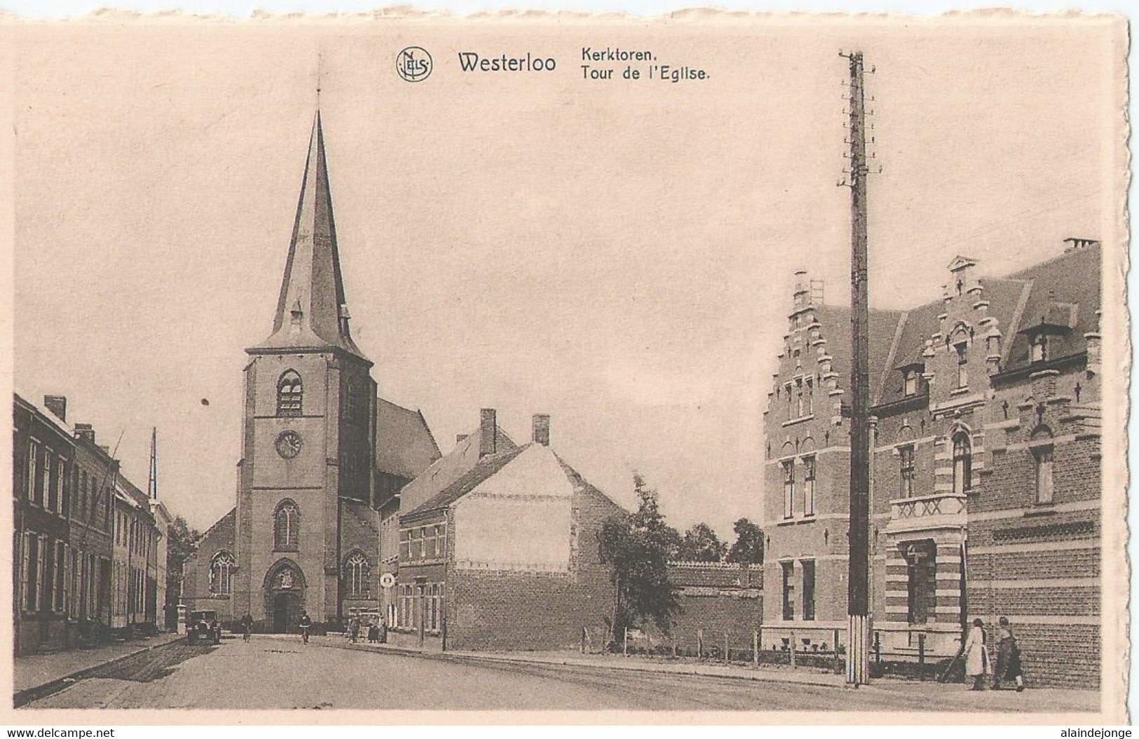 Westerlo - Westerloo - Kerktoren - Tour De L'Eglise - Uitg. M. Belmans-Peeters, Westerloo - Westerlo