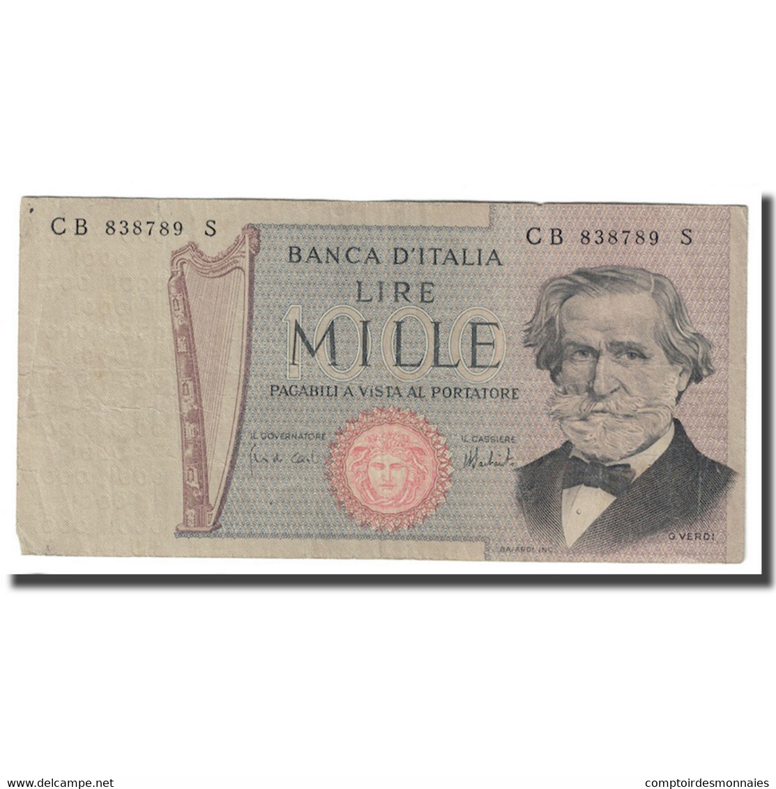 Billet, Italie, 1000 Lire, 1973, 1973-02-15, KM:101c, TB+ - 1000 Lire