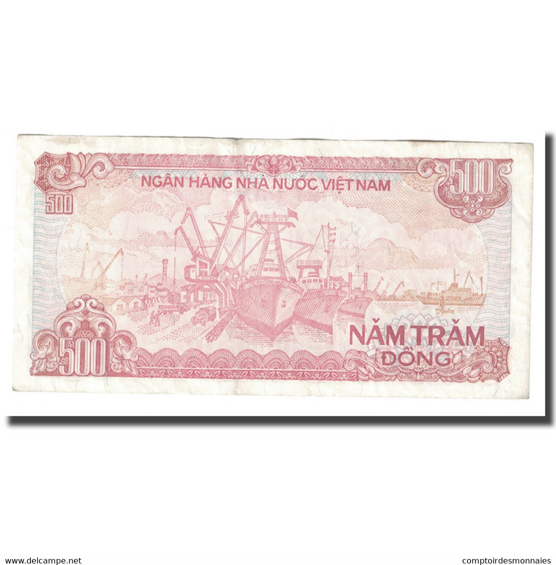 Billet, Viet Nam, 500 D<ox>ng, 1988, KM:101b, TB+ - Vietnam