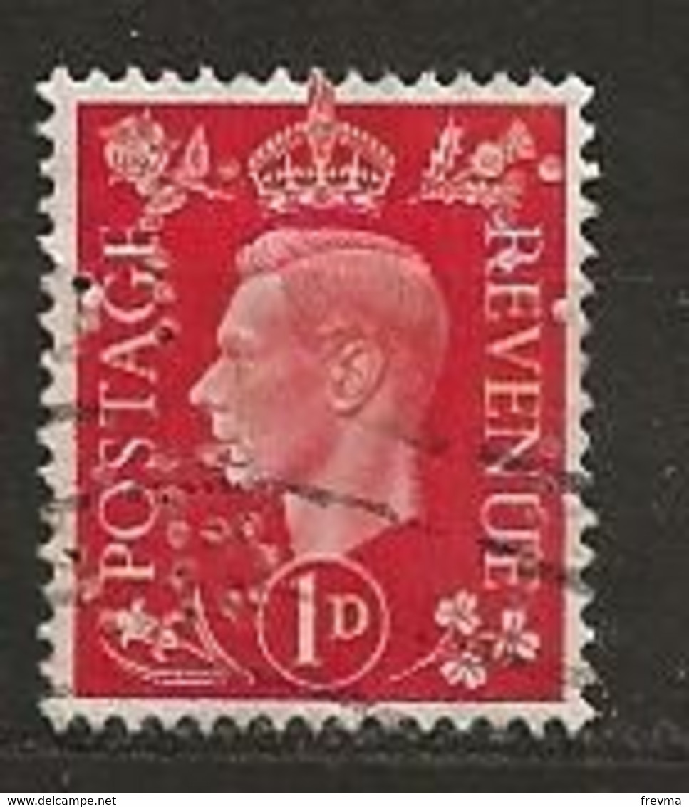 Timbre Pays Angleterre Perforée BL C - Usati