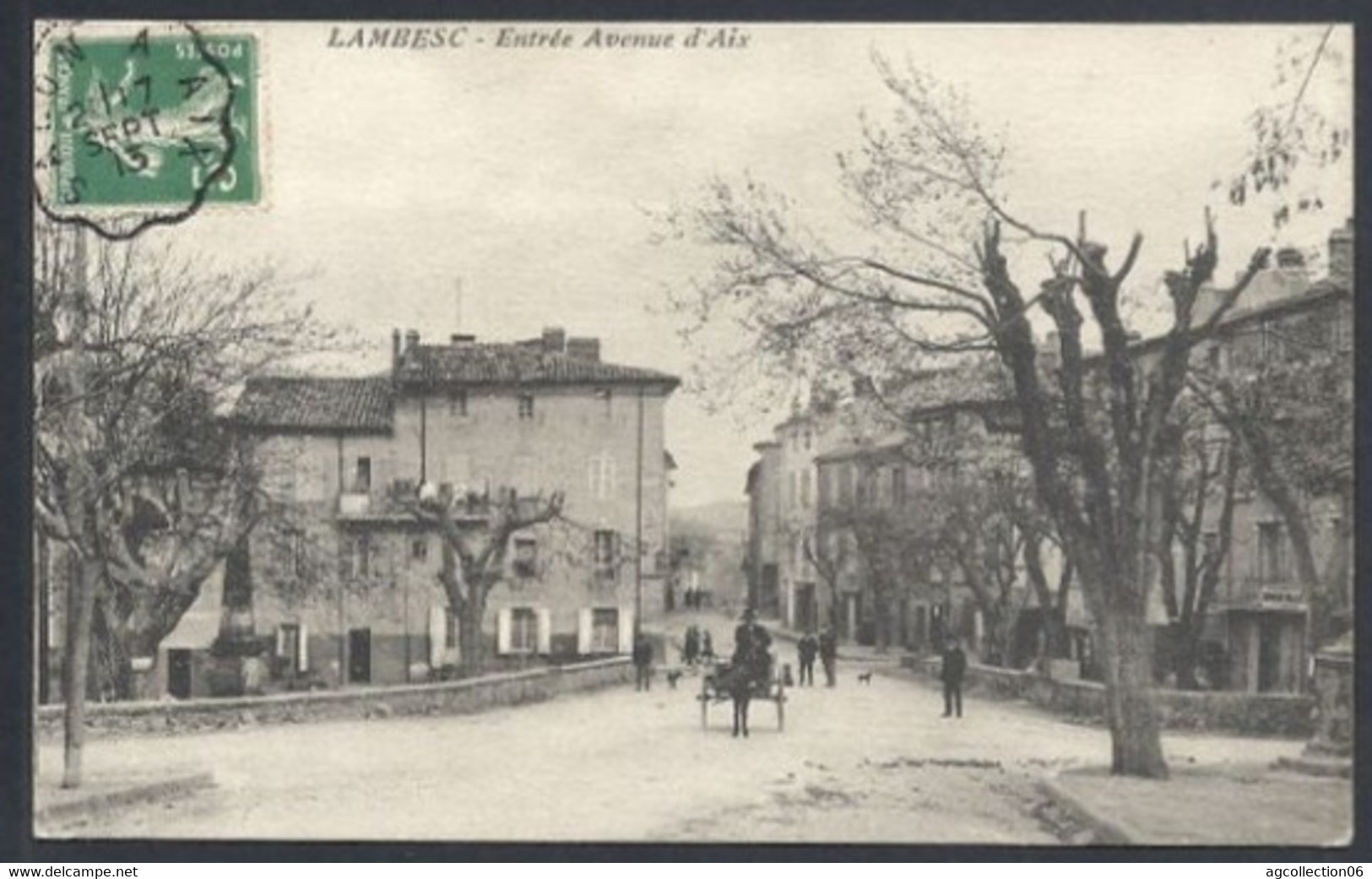 ENTREE AVENUE D' AIX - Lambesc