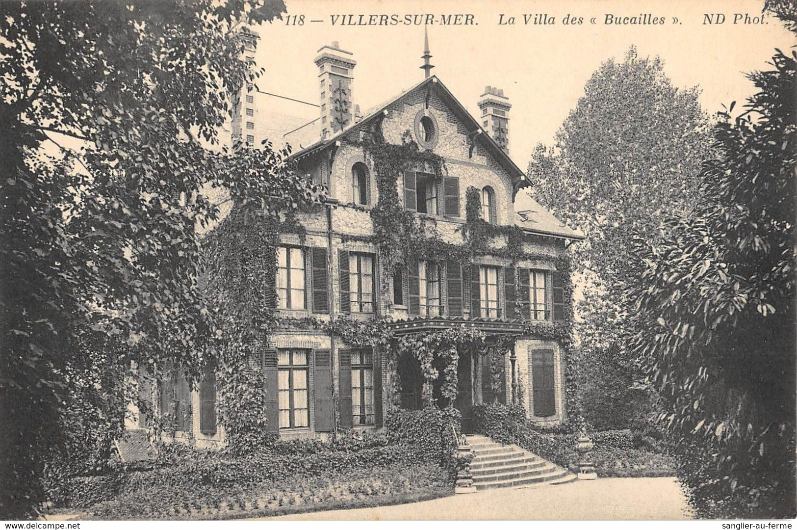 CPA 14 VILLERS SUR MER VILLA DES BUCAILLES - Villers Sur Mer