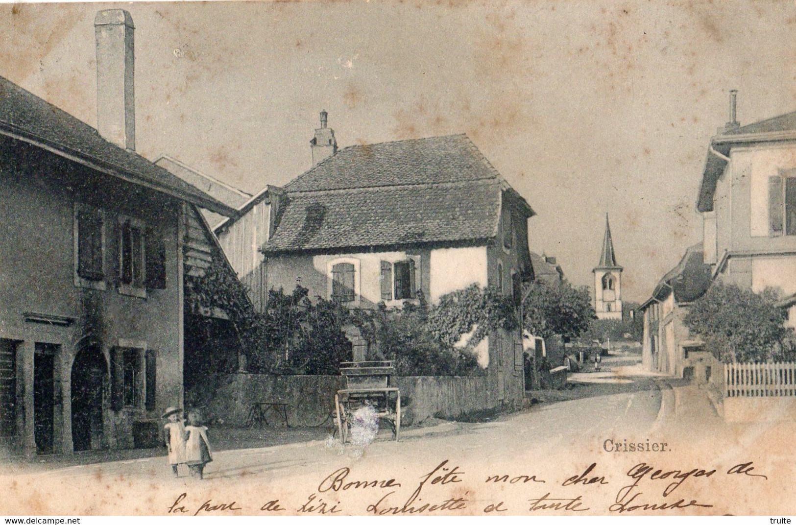 CRISSIER    (CARTE PRECURSEUR ) - Crissier