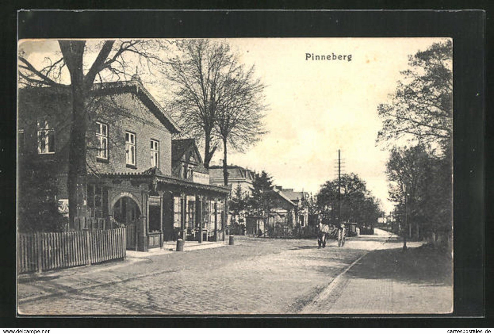 AK Pinneberg, Gasthaus Zur Eiche - Pinneberg