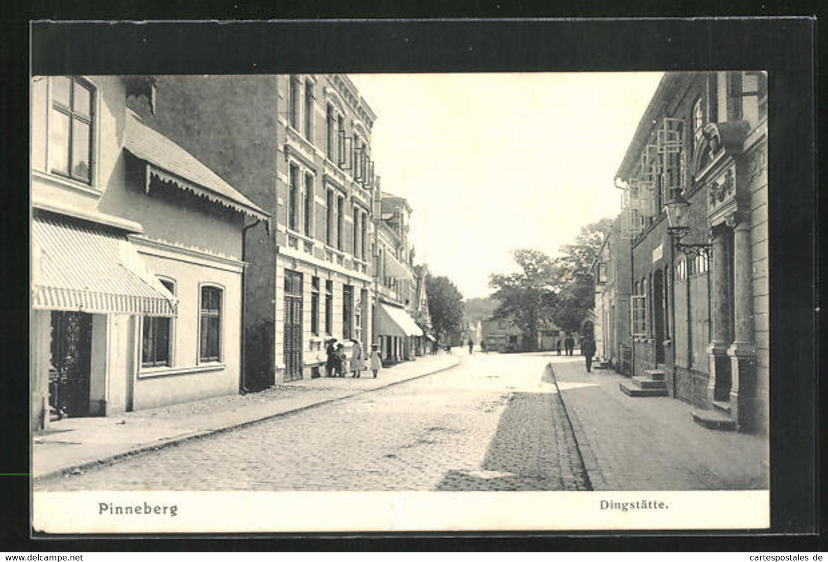 AK Pinneberg, Strasse An Der Dingstätte - Pinneberg