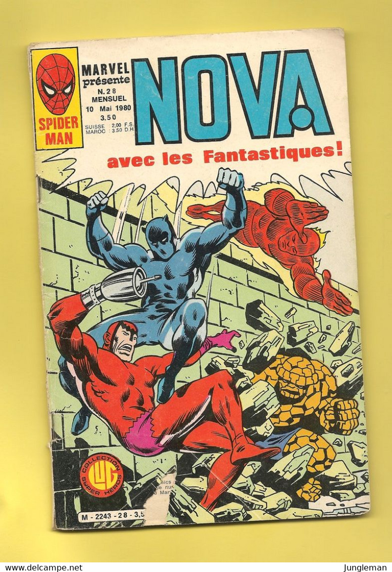 Nova N° 28 - Editions Lug à Lyon - Mai 1980 - BE - Nova