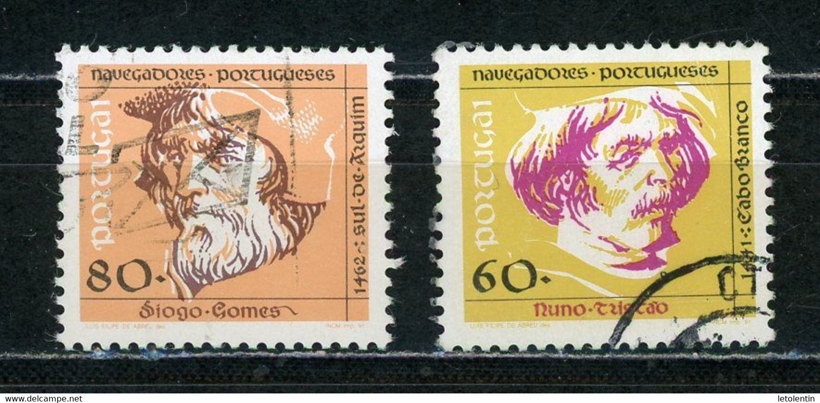 PORTUGAL - NAVIGATEURS - N° Yvert 1837+1838 Obli. - Used Stamps