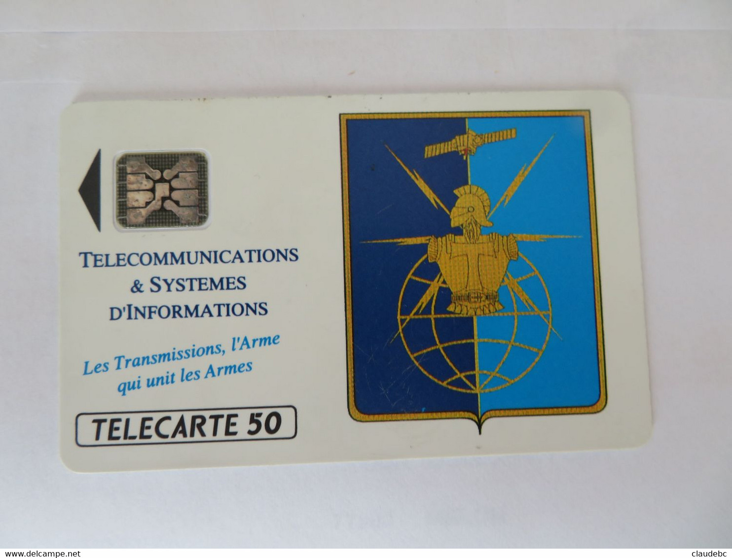 Télécarte 50 Relative à Une Carrière Dans Les Transmissions De L'armée De Terre - Armée