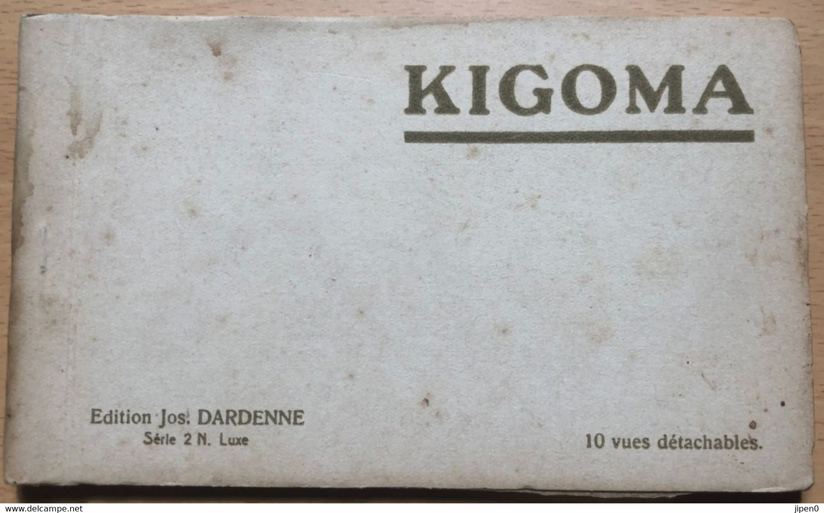 CPA Carnet De 10 Cartes KIGOMA Complet - Rare - Congo Belga