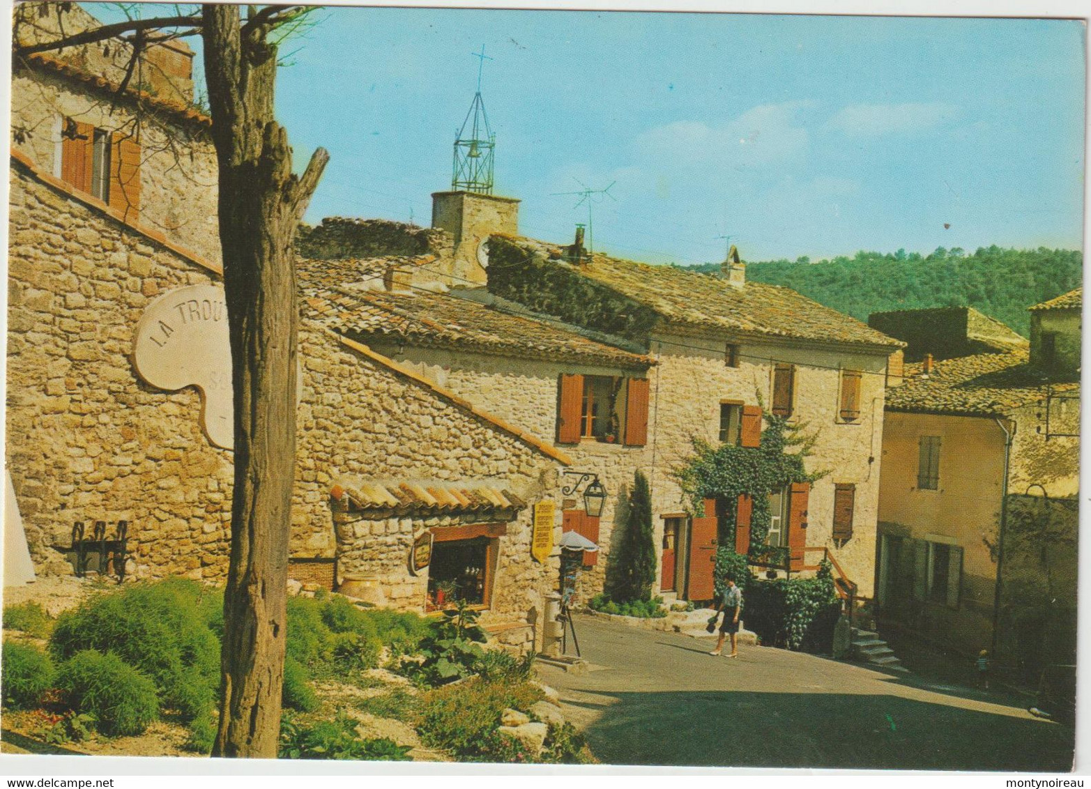 Vaucluse :  ANSOUIS :  Cité   Historique  Place  Du  Château - Ansouis