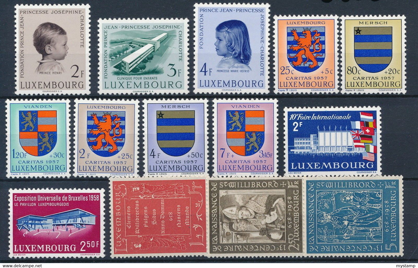 Luxembourg Collections  14V  MINNT NH  MNH - Sammlungen