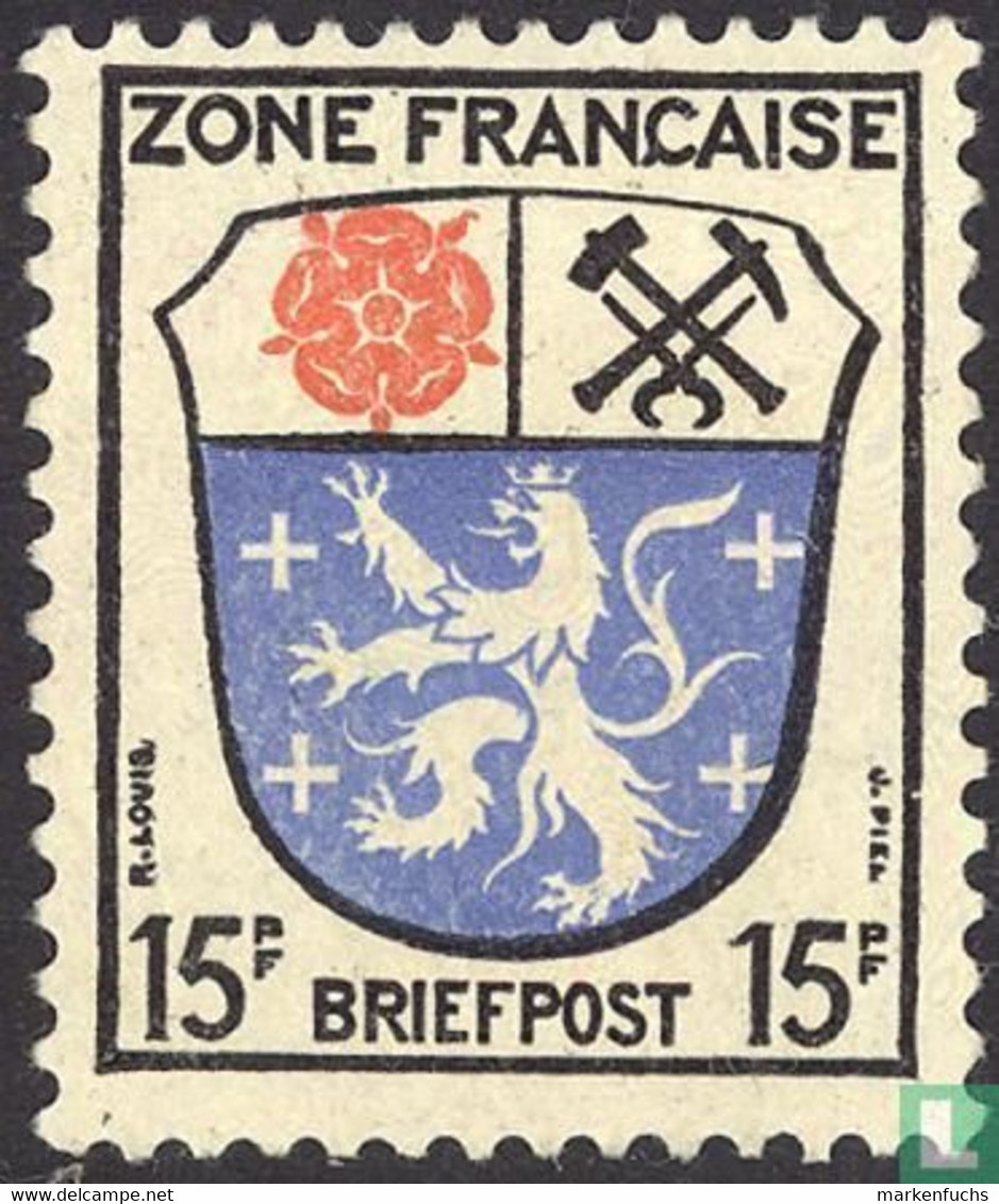 Französische Zone   Nr. 7  Gestempelt - Other & Unclassified