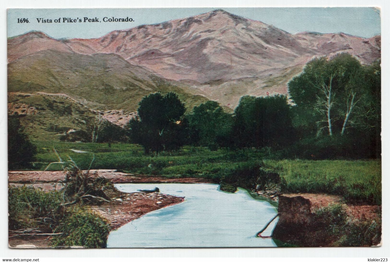 Vista Of Pike's Peak, Colorado. - Colorado Springs