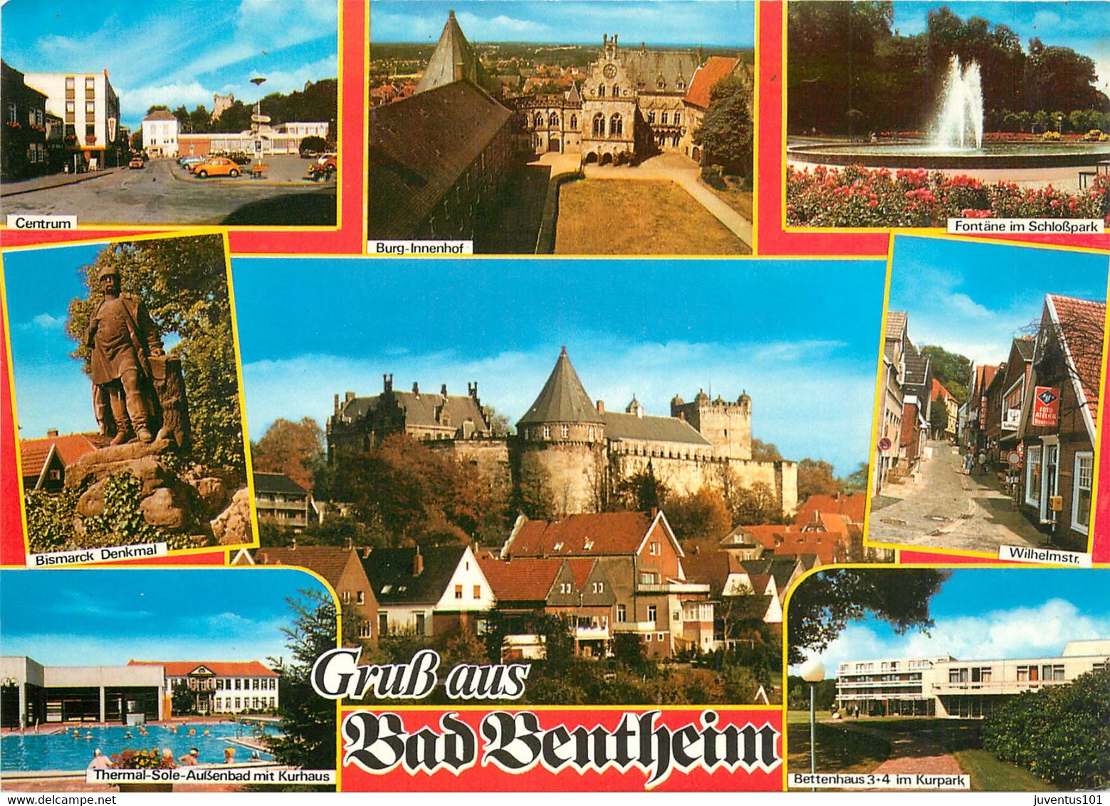 CPSM Bad Bentheim-Multivues    L670 - Bad Bentheim