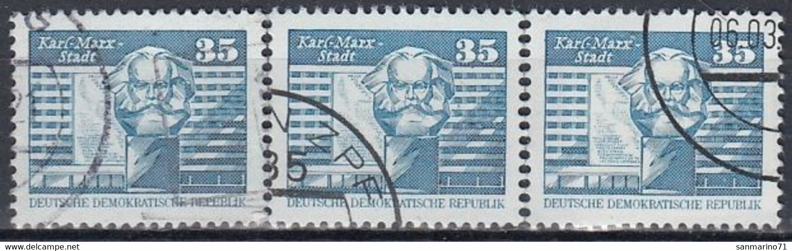 GERMANY DDR 2506,used - Karl Marx