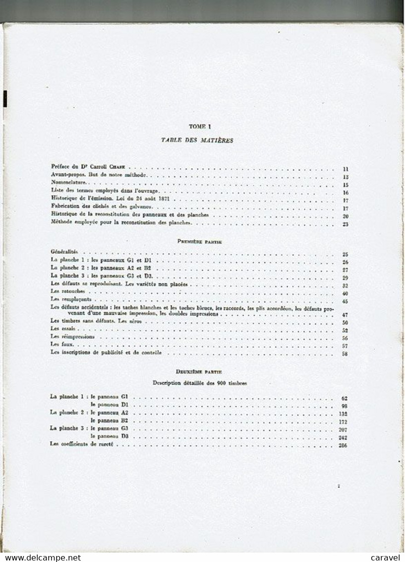 Le 25 Centimes Cérès De 1871 Au Type I, Tomes 1 Et 2 - Manuales