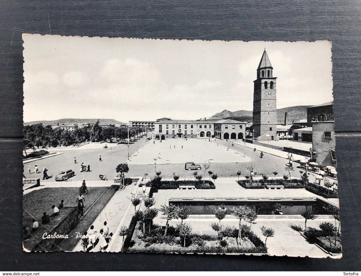 CARBONIA PIAZZA ROMA 1959 - Carbonia