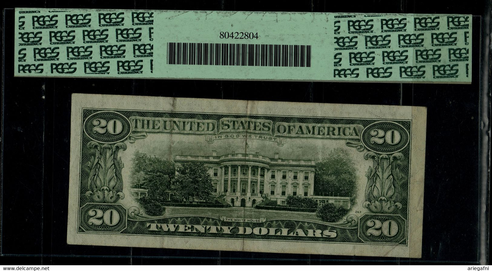 USA 1985 BANKNOTES 20$ ERRORS VF!! - Abarten
