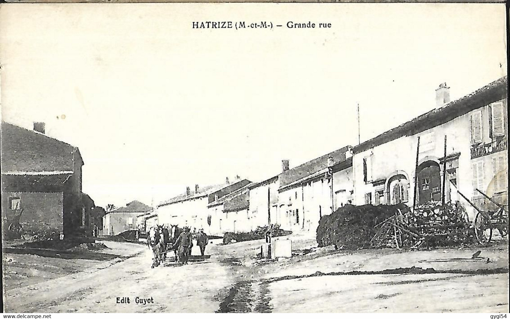 Hatrize   (   772 H En 54 )    Grande Rue - Champigny