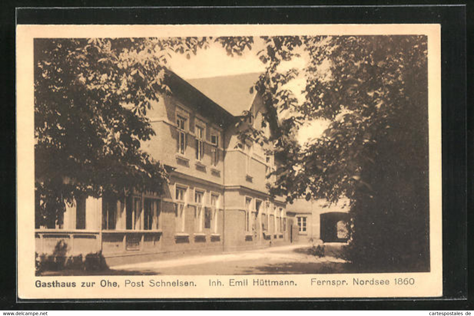 AK Schnelsen, Gasthaus Zur Ohe, Inh. Emil Hüttmann - Eimsbüttel