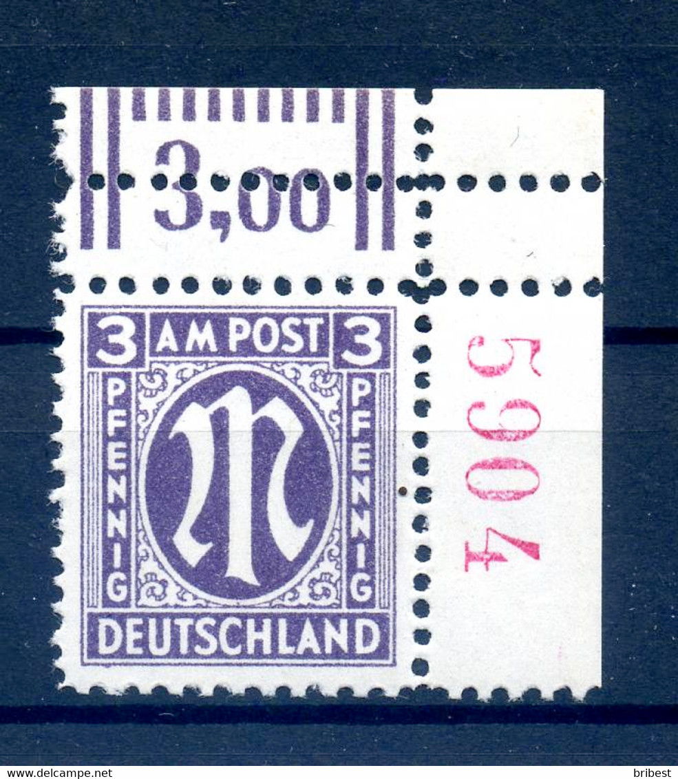 BIZONE 1945 Nr 17aB R4 Postfrisch (409596) - Other & Unclassified