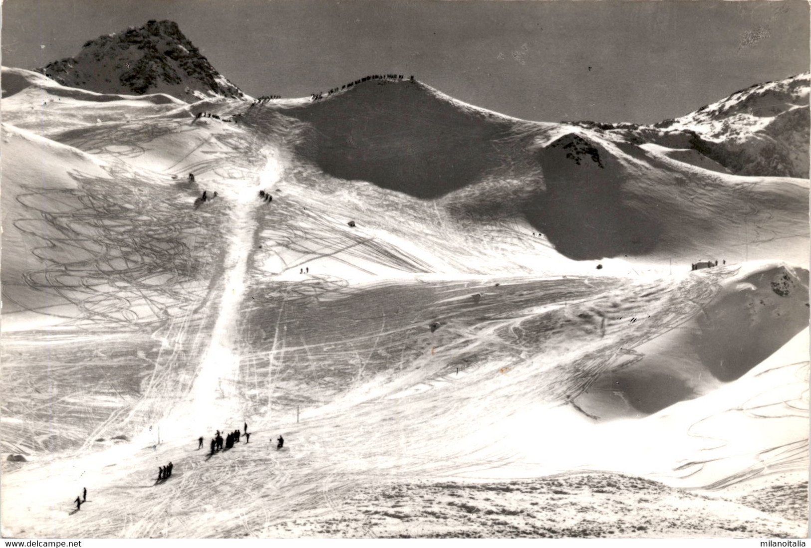 Parsennabfahrt Weissfluhjoch-Küblis - Skigelände Beim Derby-Schuss (368) * 8. 3. 1963 - Küblis