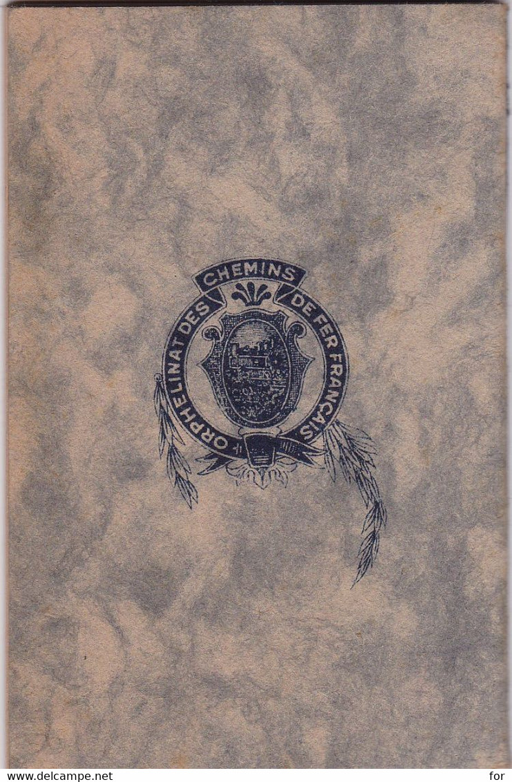 Calendrier : Agenda : Orphelinat Des Chemins De Fer Français : 1936 : Transport : 10,5cm X 7cm - 64 Pages - Petit Format : 1921-40