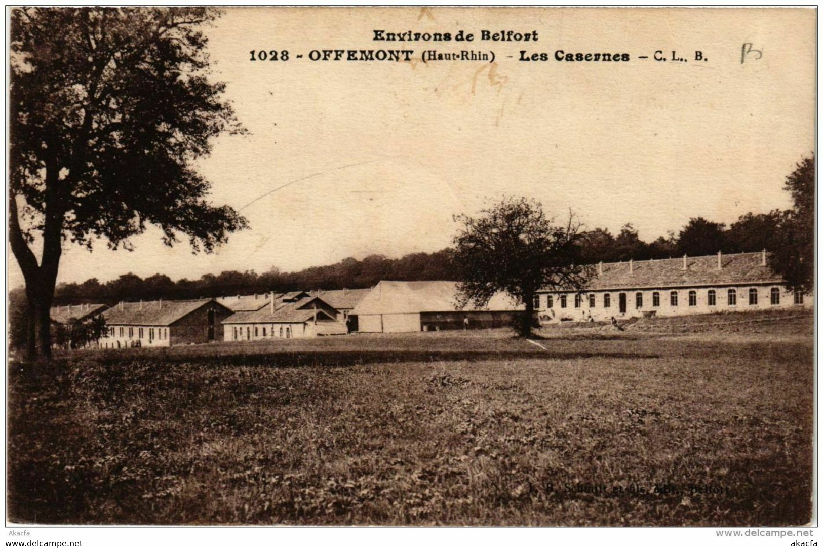 CPA OFFEMONT Les Casernes (722599) - Offemont