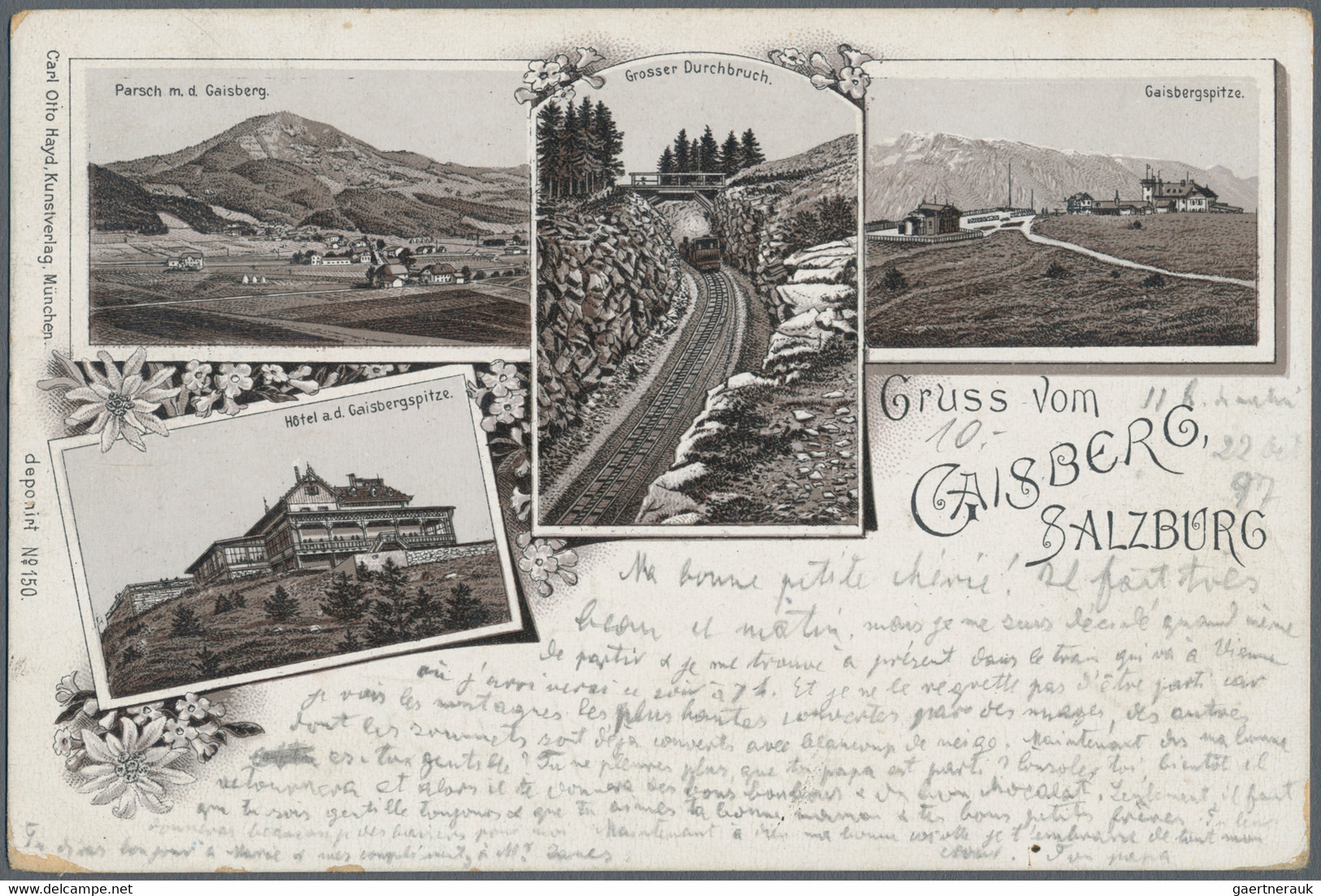 Ansichtskarten: DEUTSCHLAND: 1898/1916 Ca., Alphabetisch Sortierter Lagerbestand Mit Ca. 600-650 Kar - 500 Postcards Min.