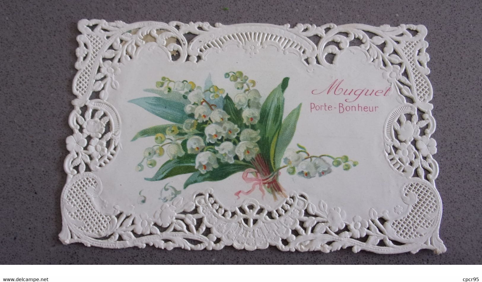 Fantaisie - N°75683 - Muguet Porte-Bonheur - Carte Dentelée - Other & Unclassified