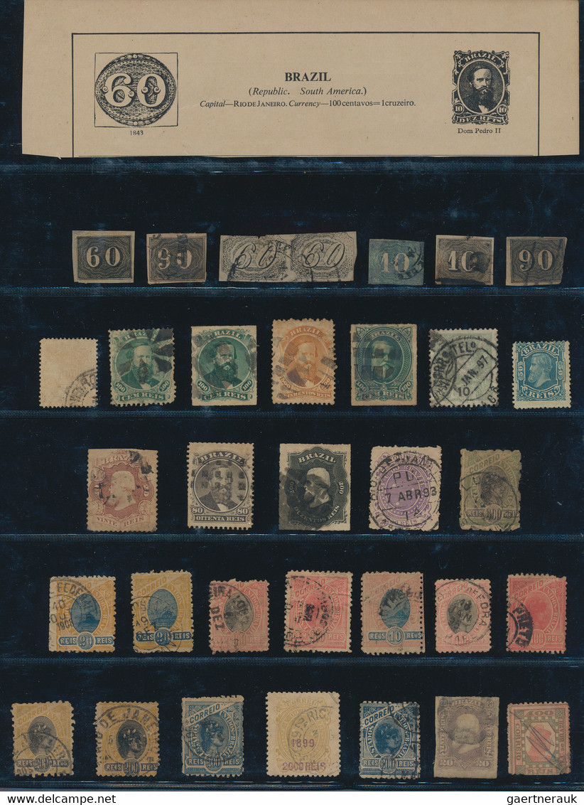 Mittel- Und Südamerika: 1850's-1950's: Mixed Collection Of Hundred And Hundred Of Mint And Used Stam - Otros - América