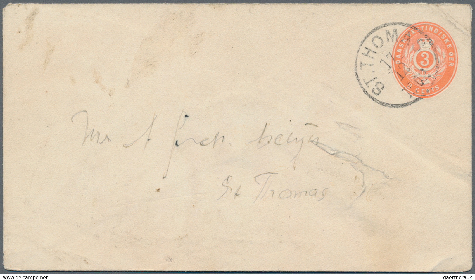 Karibik: 1880's-1950's: 60 Covers, Postcards And Postal Stationery Items, With Two From Danish West - America (Other)