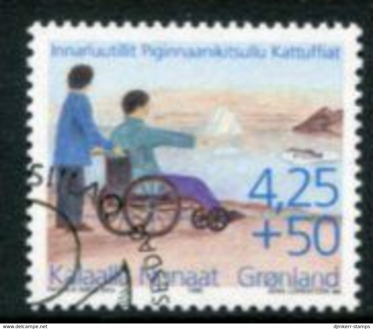 GREENLAND 1996 Society For The Disabled Used  Michel 296 - Used Stamps