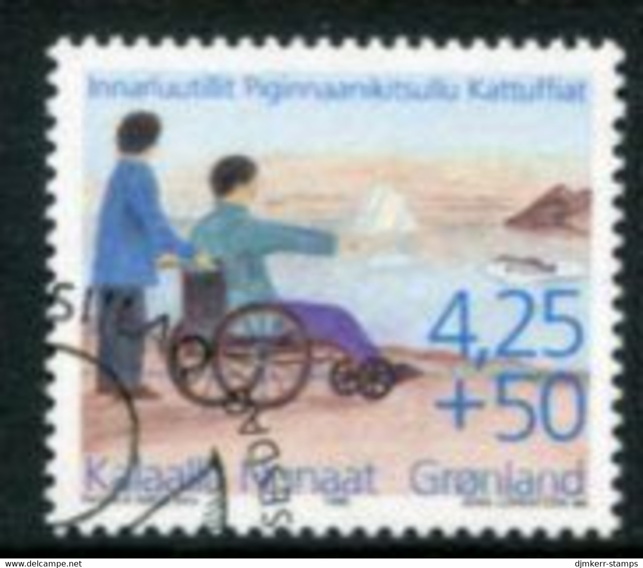 GREENLAND 1996 Society For The Disabled Used  Michel 296 - Oblitérés